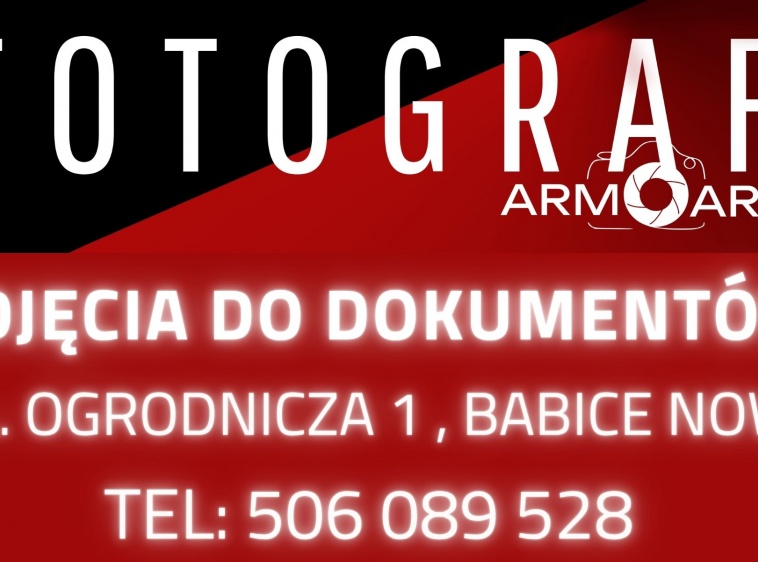 Zdjęcia do dokument&oacute;w - Fotograf ArmoArt Stare Babice 