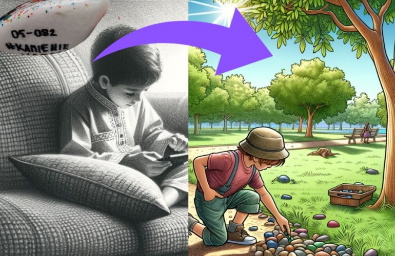 Kamienie 05-082 - Świetna zabawa  dla dzieci i dorosłych